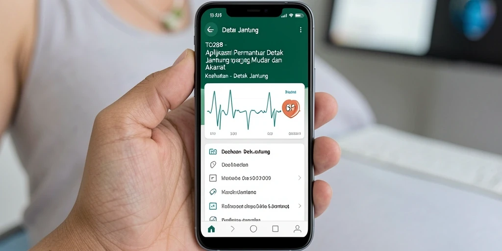 Tampilan antarmuka TO288 yang sederhana dan informatif.